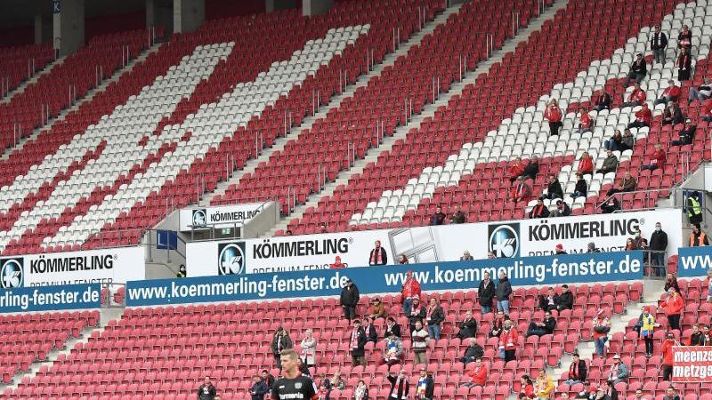 Der FSV Mainz 05 darf derzeit nur vor 100 Fans spielen Der FSV Mainz 05 darf derzeit nur vor 100 Fans spielen