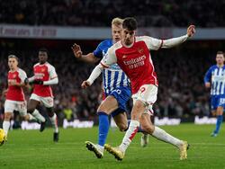 Traf beim Arsenal-Sieg gegen Brighton and Hove Albion:: Kai Havertz.