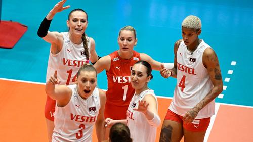 Die türkischen Volleyballerinnen holten sich den EM-Titel