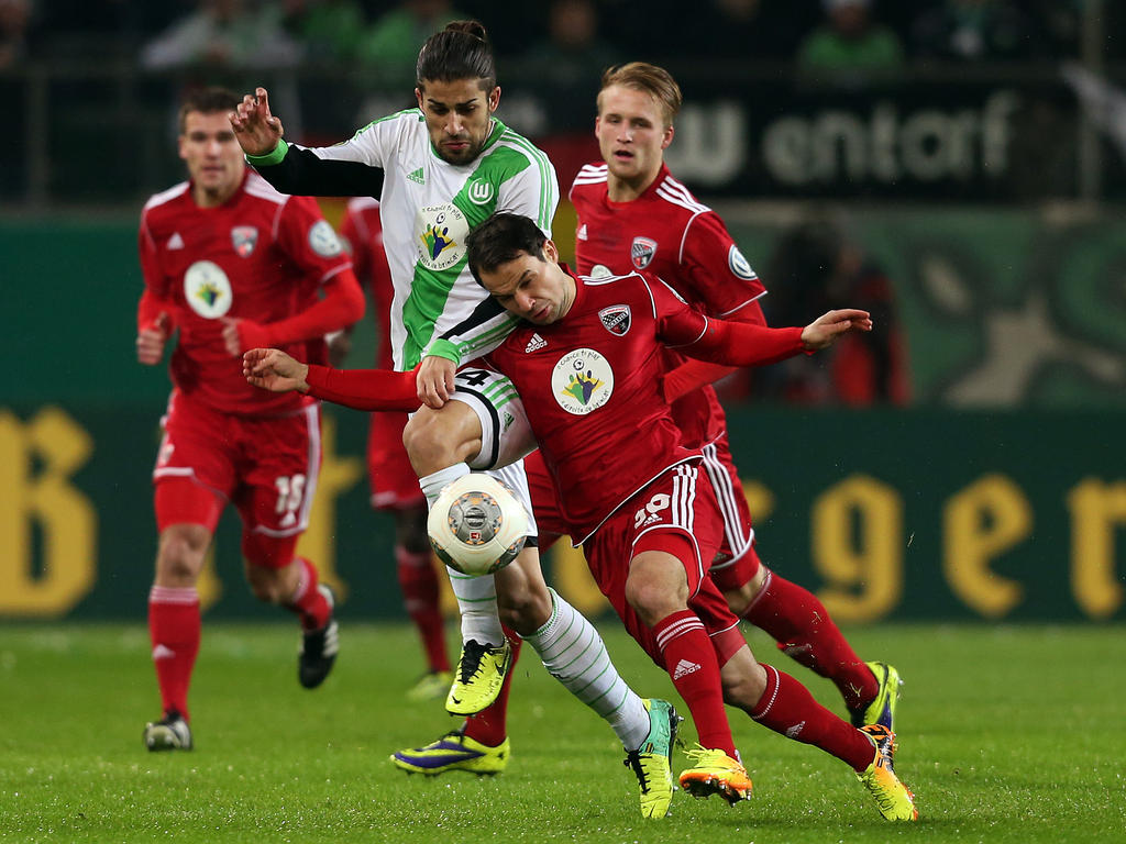 Wolfsburg tat sich gegen Ingolstadt schwer