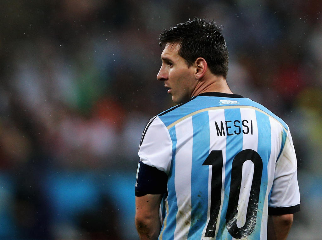 Lionel Messi ist sichtlich nicht sonderlich glücklich mit seinen Leistungen für Argentinien