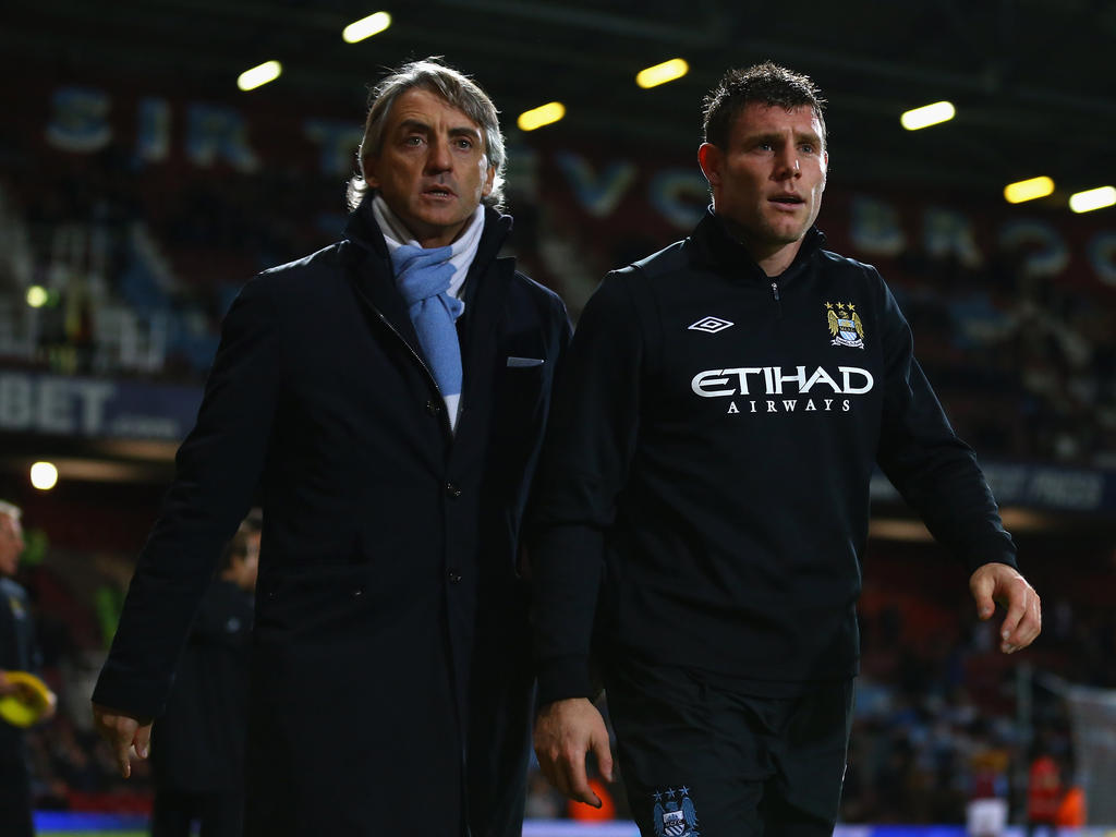 Mancini und Milner hatten in Manchester erfolgreiche Jahre