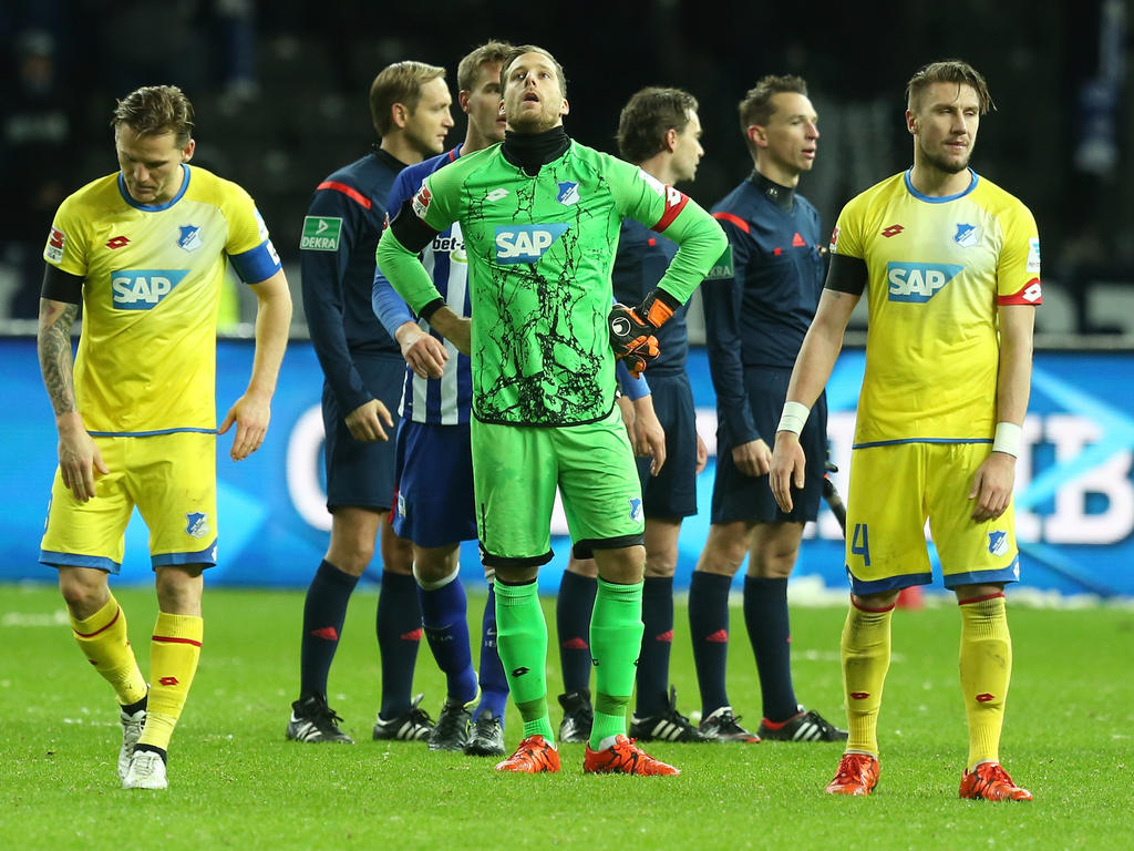 El Hoffenheim perdió por culpa de un tanto en su propio marco. (Foto: Getty)