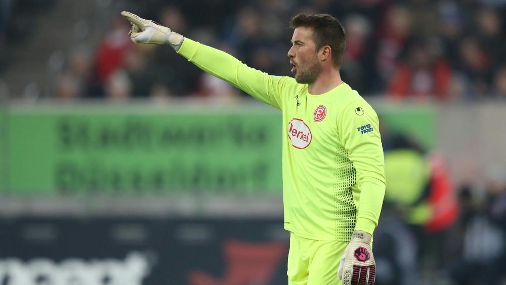 Michael Rensing steht seit 2013 bei Fortuna Düsseldorf unter Vertrag