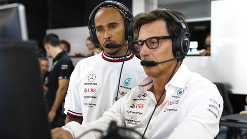 Hamilton (l.) und Wolff (r.) formten Mercedes zu einem Top-Team