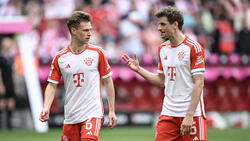Thomas Müller und Joshua Kimmich schieden mit dem FC Bayern aus