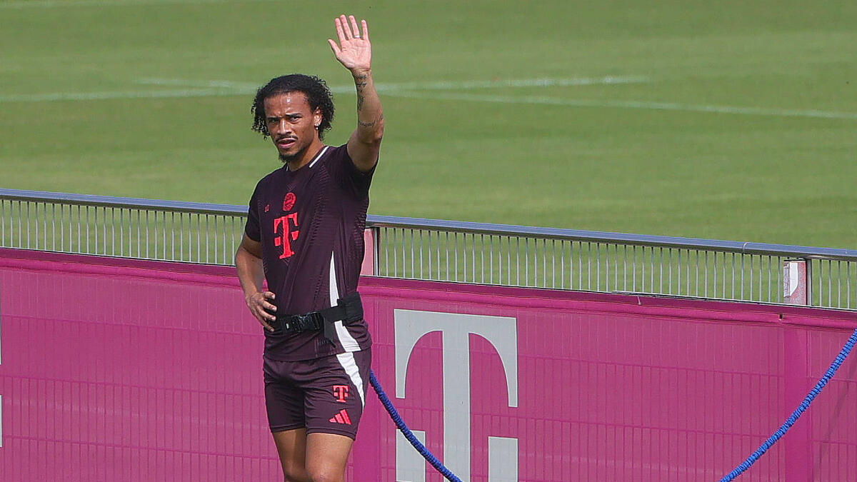 Leroy Sané đang chuẩn bị trở lại với FC Bayern