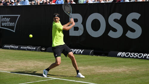 Alexander Zverev spielt am Sonntag um den Titel in Stuttgart