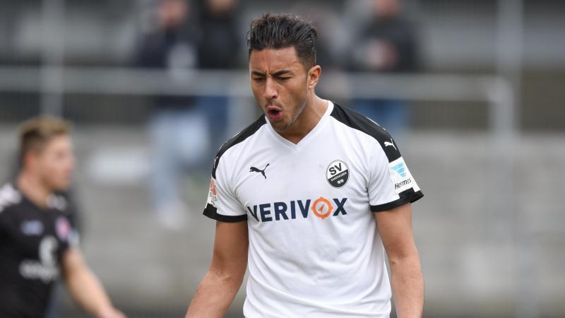 Geht künftig wieder für den SV Sandhausen auf Torejagd: Aziz Bouhaddouz