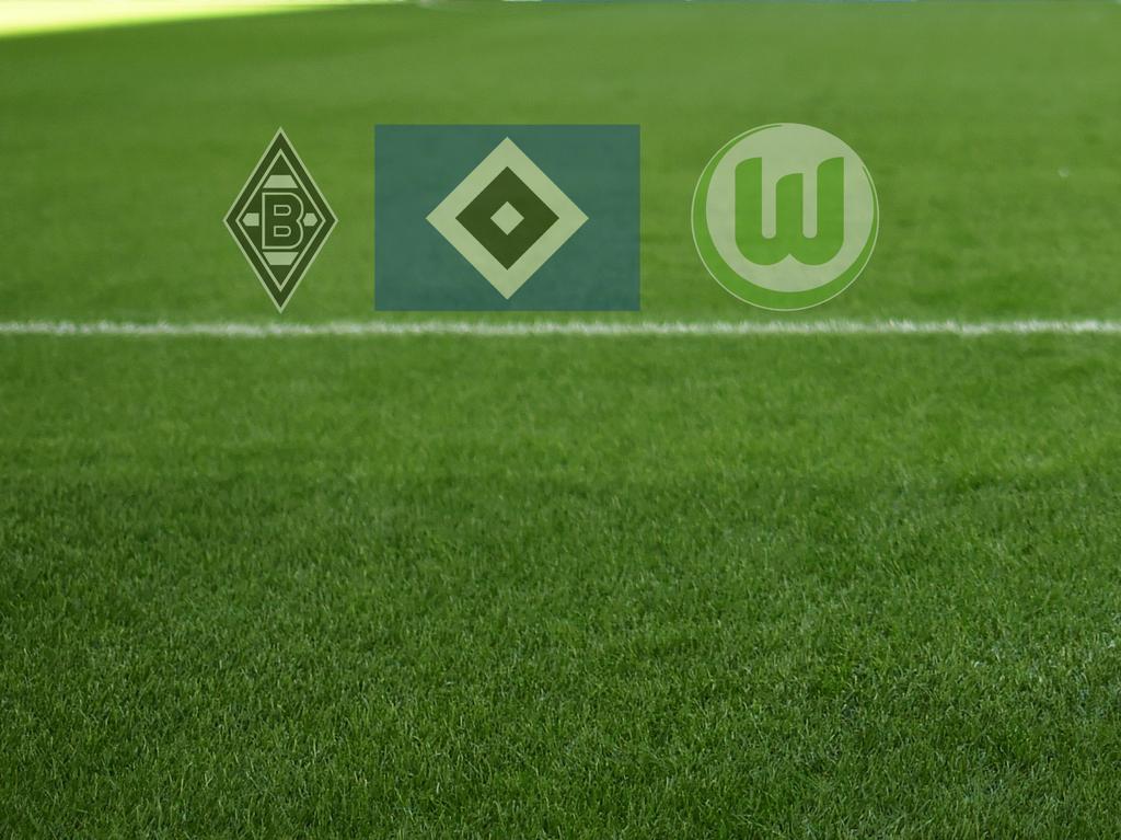 Die drei Europacupanwärter, Gladbach, HSV und Wolfsburg, befinden sich in einer gefährlichen Tabellenlage
