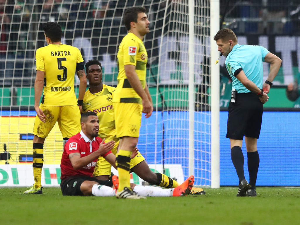 Borussia Dortmund kassiert eine deutliche Niederlage bei Hannover 96