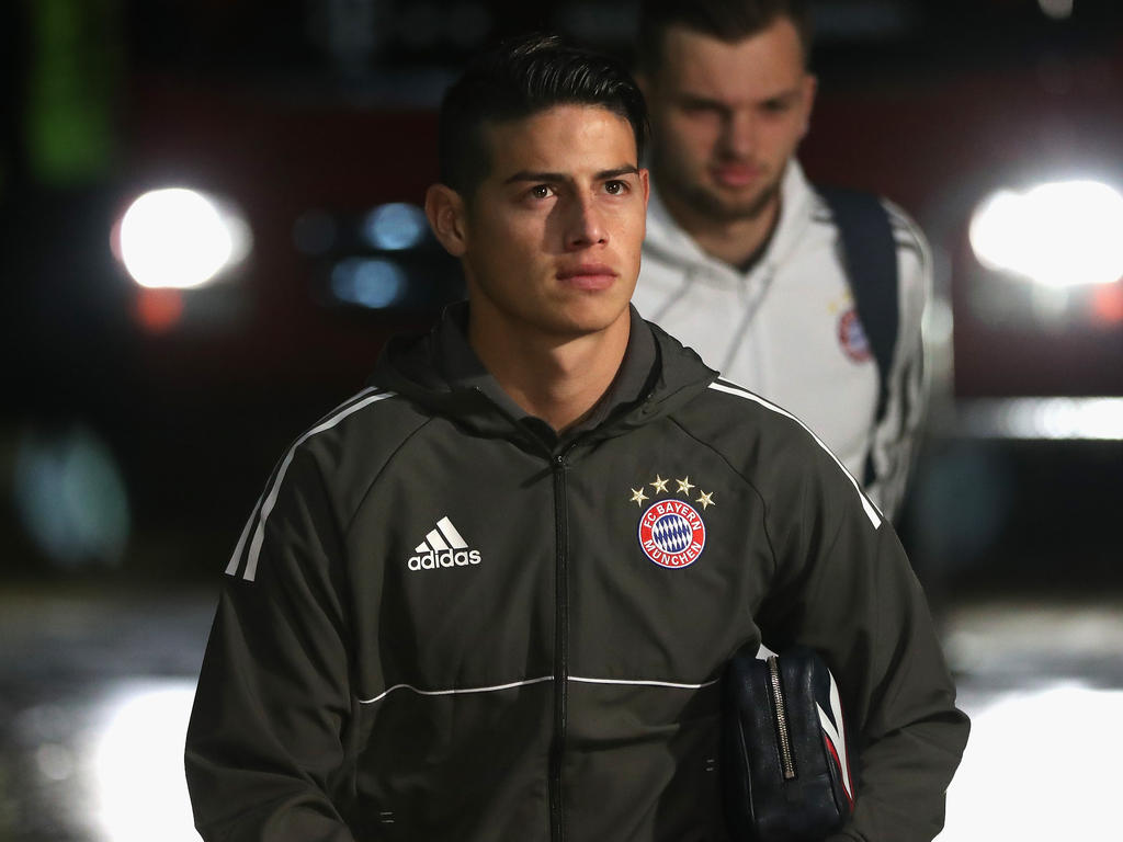 James Rodríguez juega actualmente en el Bayern. (Foto: Getty)