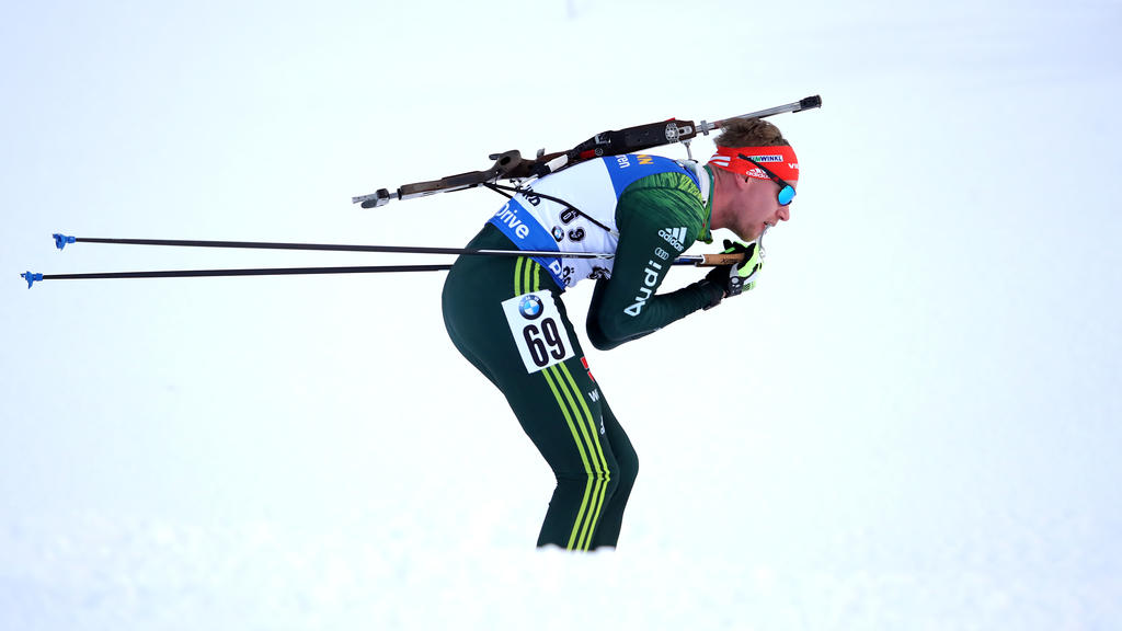 Johannes Kühn bester deutscher Biathlet in Östersund Johannes Kühn bester deutscher Biathlet in Östersund