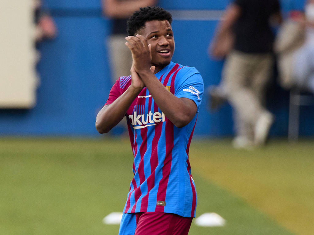 Ansu Fati beim FC Barcelona Ansu Fati beim FC Barcelona