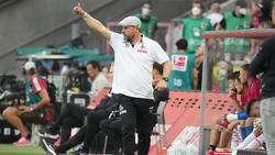 Kölns Trainer Steffen Baumgart ist immer emotional bei der Sache