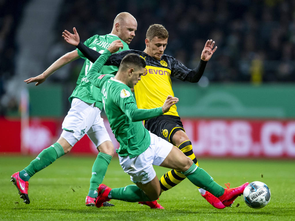 Werder Bremen gewann den Pokalfight gegen Borussia Dortmund
