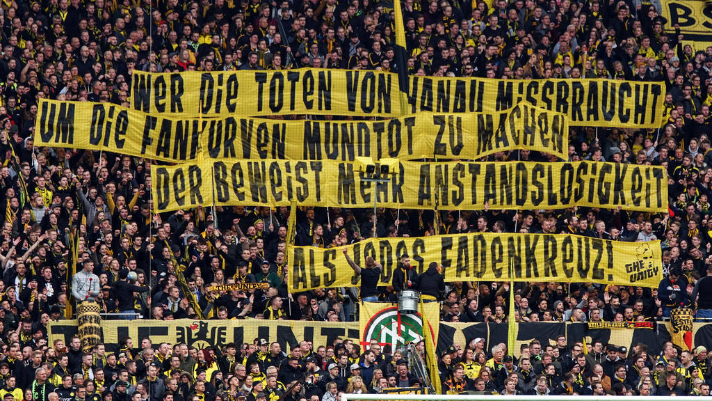 Nicht nur beim BVB wurde in der letzten Woche heftig protestiert Nicht nur beim BVB wurde in der letzten Woche heftig protestiert