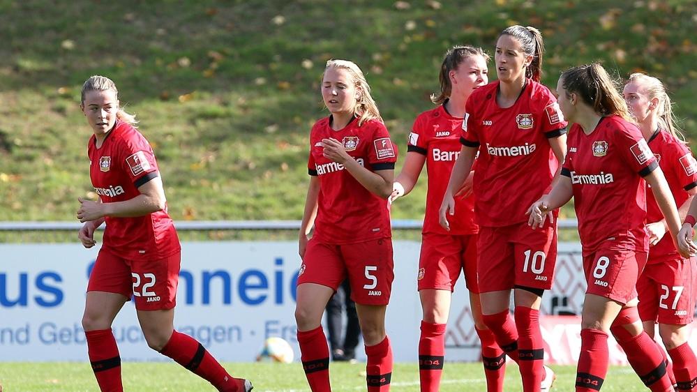 Die Frauen von Bayer Leverkusen stehen im Halbfinale