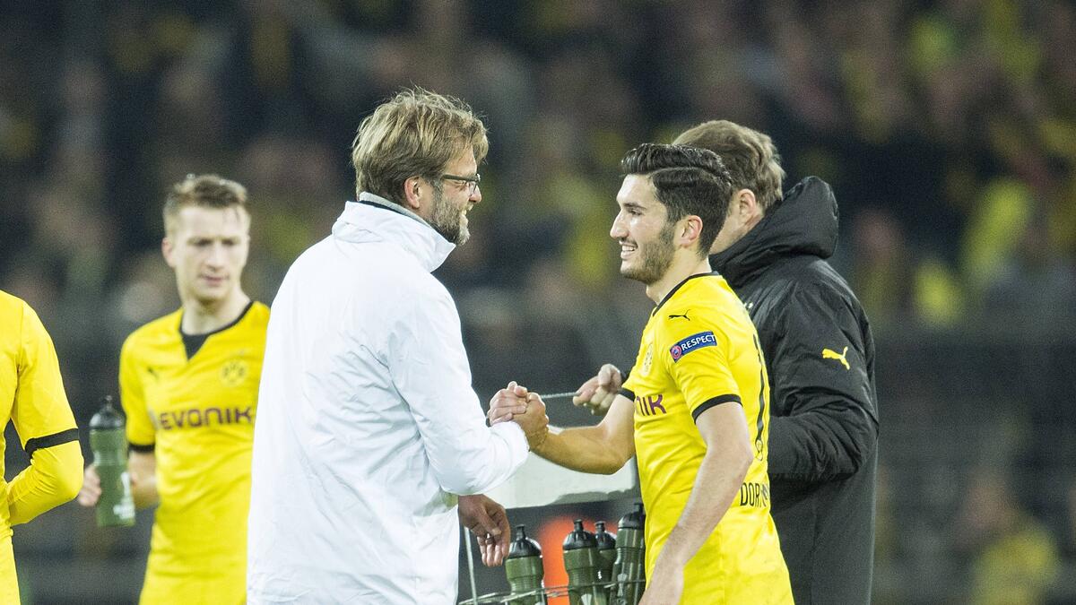 Jürgen Klopp đã chúc tân huấn luyện viên BVB Nuri Sahin may mắn