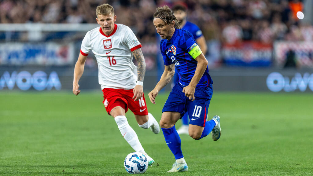 Luka Modric schoss Kroatien zum Sieg gegen Polen Luka Modric schoss Kroatien zum Sieg gegen Polen