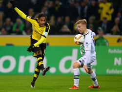 Pierre-Emerick Aubameyang soll bei Manchester United auf dem Wunschzettel stehen