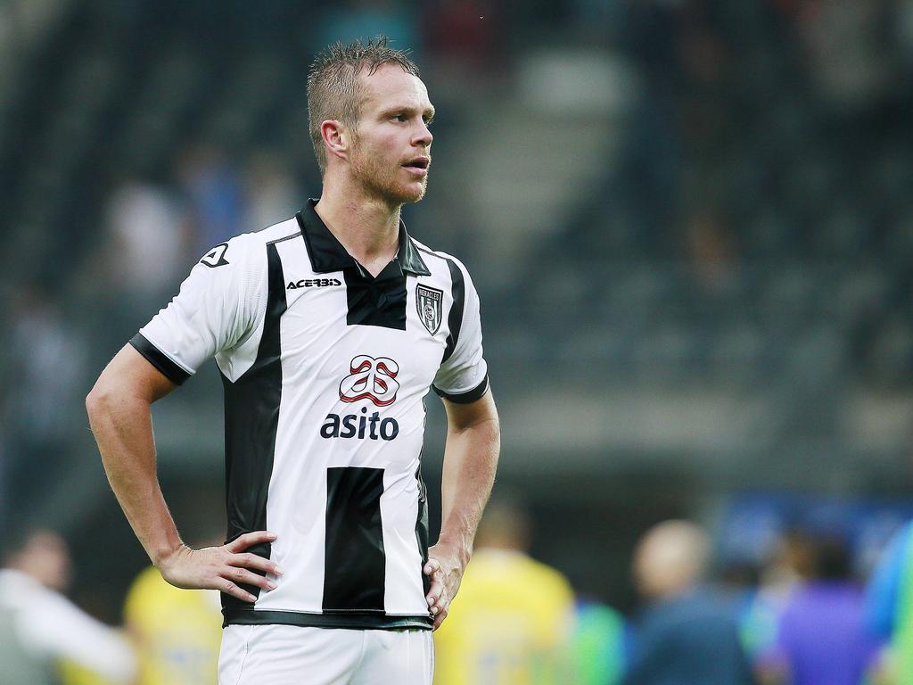 Ramon Zomer tijdens de wedstrijd in de Europa League van Heracles Almelo tegen Arouca. (28-07-2016)