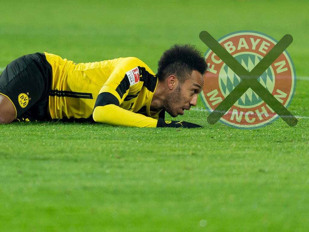 Pierre-Emerick Aubameyang no quiere jugar en el Bayern. (Foto: Getty)