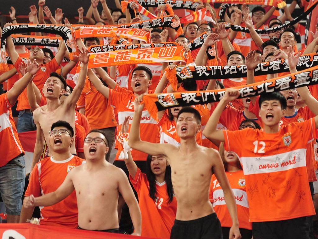 China im Fußballrausch