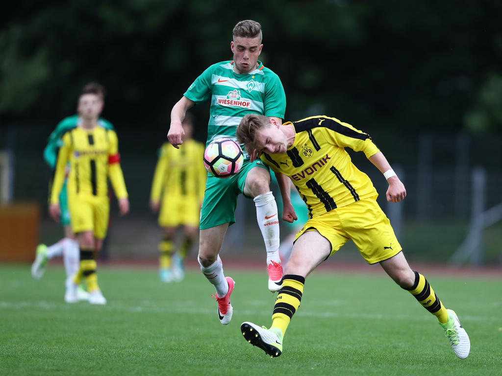 Werder-Talent David Philipp soll das Interesse englischer Klubs geweckt haben