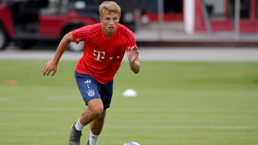 Jann-Fiete Arp will sich beim FC Bayern durchsetzen