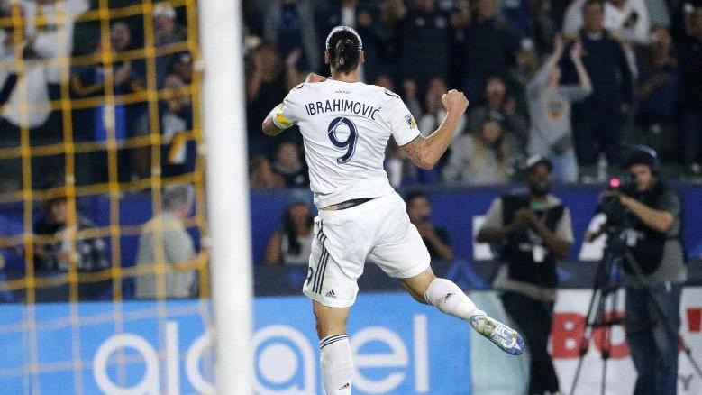 Zlatan Ibrahimovic schoss Galaxy zum Sieg