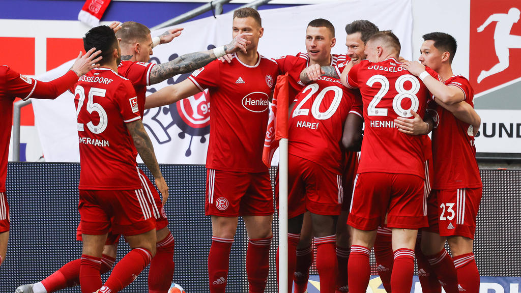 Fortuna Düsseldorf hat einen souveränen Heimsieg gefeiert