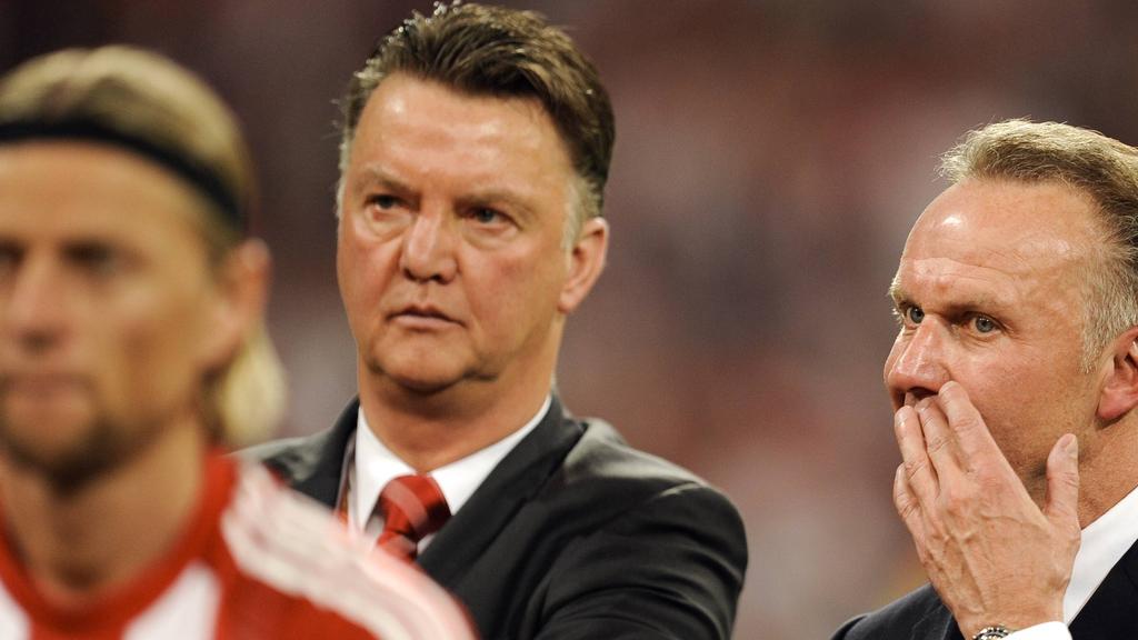 TRAINER: Louis van Gaal