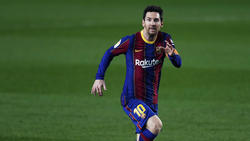 Lionel Messi erzielte sein 644. Tor für Barca