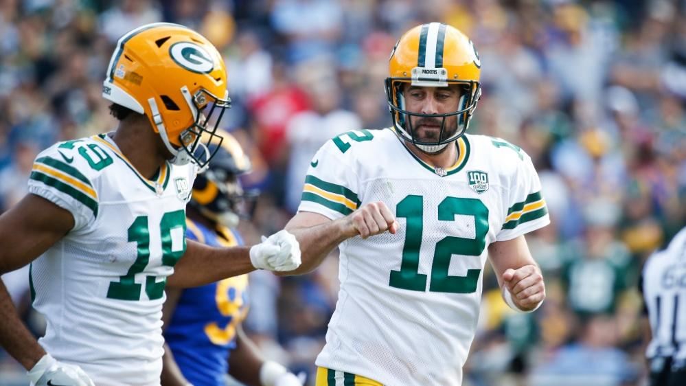 Deutscher NFL-Spieler St. Brown sieht Rodgers vor Brady Deutscher NFL-Spieler St. Brown sieht Rodgers vor Brady