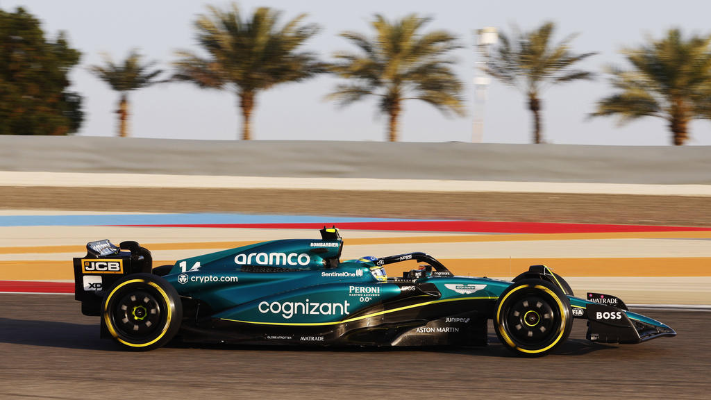 Platz 3: Fernando Alonso (Aston Martin) - Note: 1,5