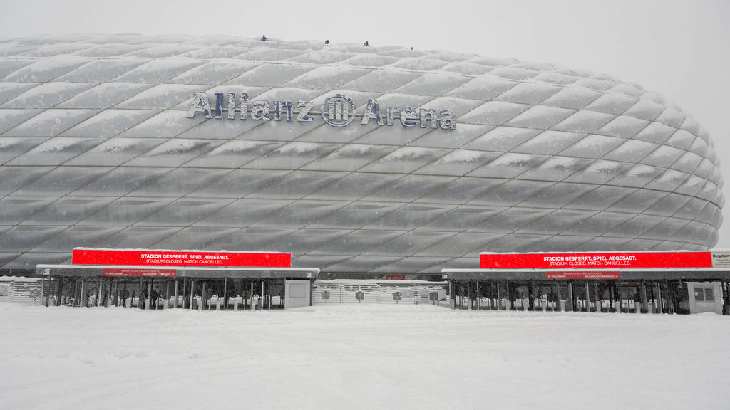 In der Allianz Arena konnte am 2. Dezember nicht das Duell FC Bayern gegen Union Berlin stattfinden In der Allianz Arena konnte am 2. Dezember nicht das Duell FC Bayern gegen Union Berlin stattfinden
