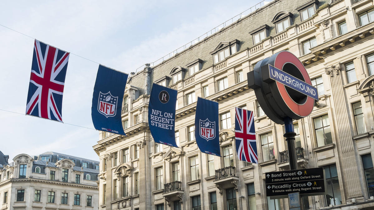 Die NFL ist mal wieder zu Gast in London