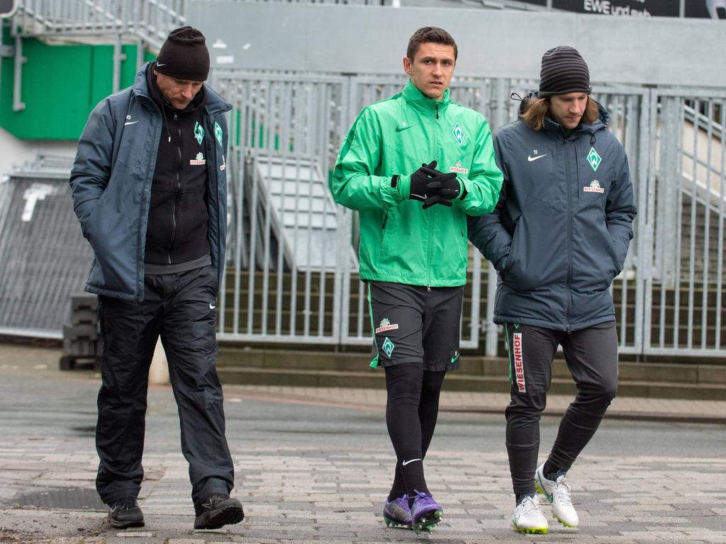 Miloš Veljković (M.) erlitt einen Zehenbruch Miloš Veljković (M.) erlitt einen Zehenbruch