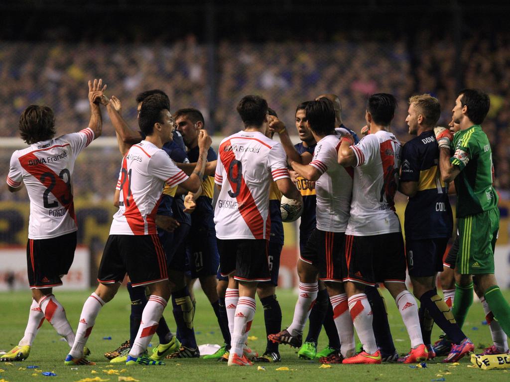 Boca y River se vieron las caras en las semifinales de la Copa Sudamericana en noviembre. (Foto: Imago)