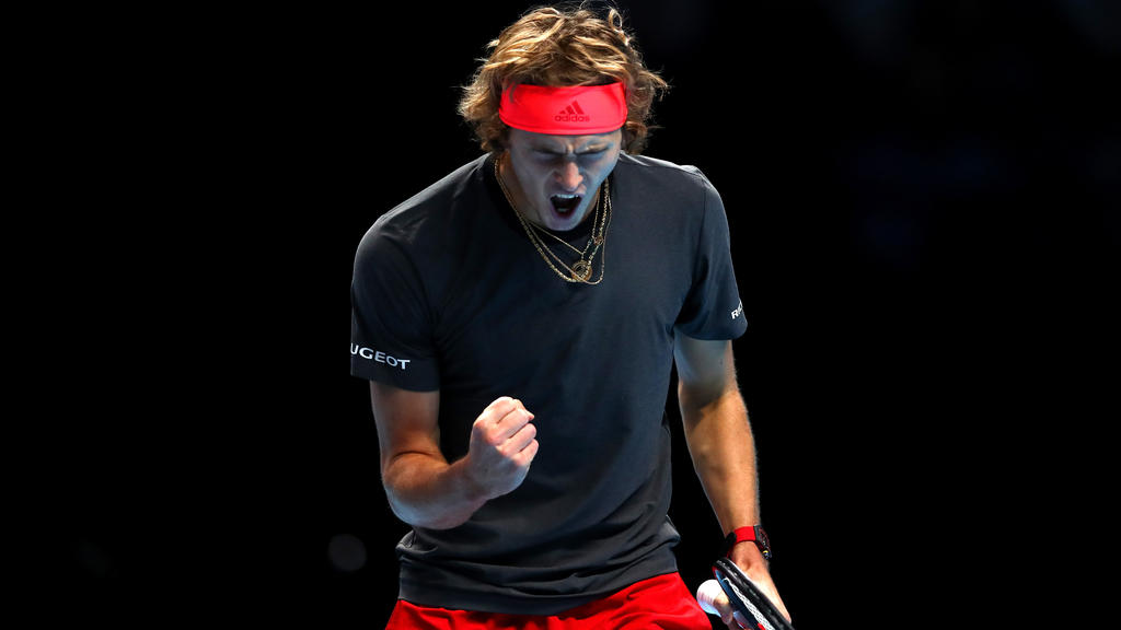 Alexander Zverev bewies gegen Marin Cilic Nervenstärke