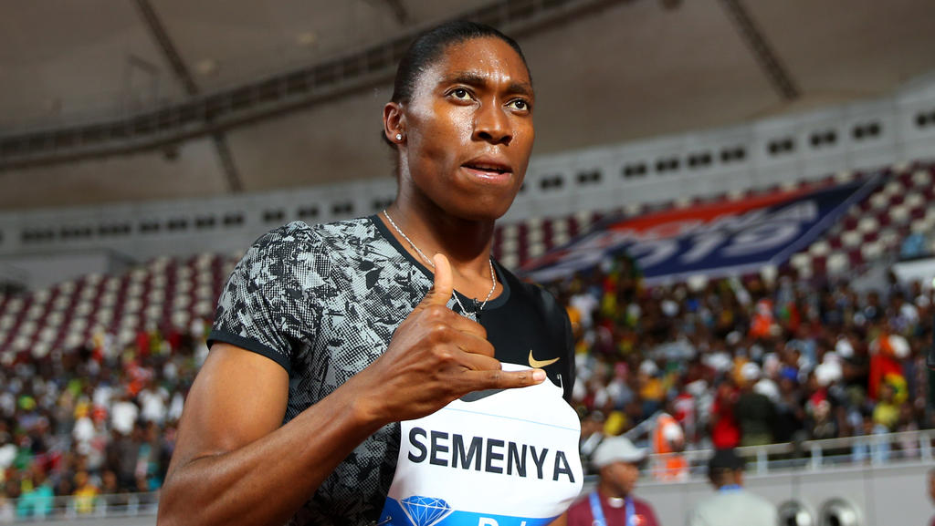 Caster Semenya hat Grund zur Freude Caster Semenya hat Grund zur Freude