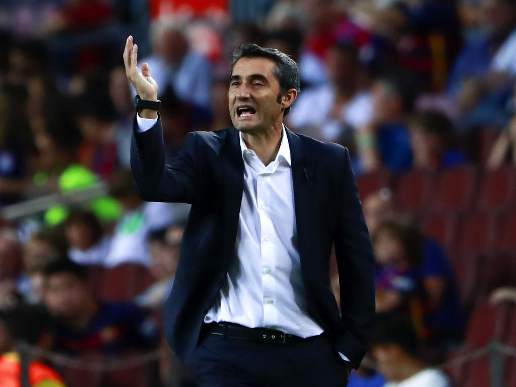 Barcelona-Coach Ernesto Valverde soll plötzlich Abstand von einer Seri-Verpflichtung genommen haben