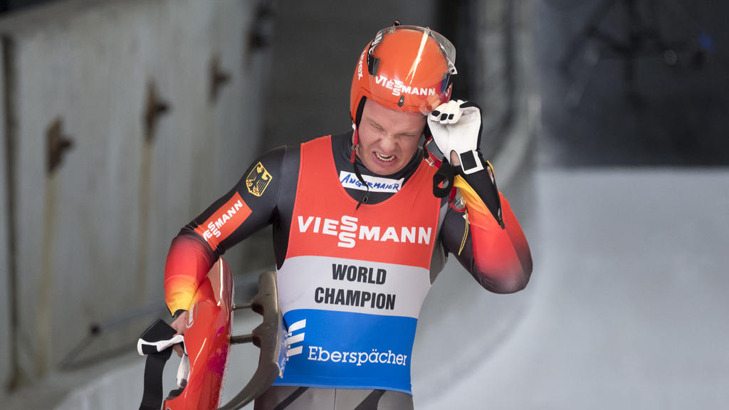 Musste bei der WM in Sochi die nächste Niederlage einstecken: Rodler Felix Loch Musste bei der WM in Sochi die nächste Niederlage einstecken: Rodler Felix Loch