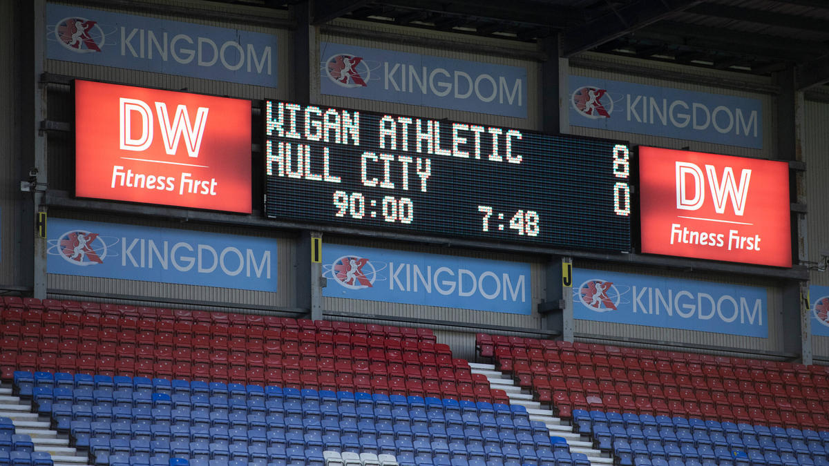 Wigan Athletic fegte Hull City vom Platz Wigan Athletic fegte Hull City vom Platz
