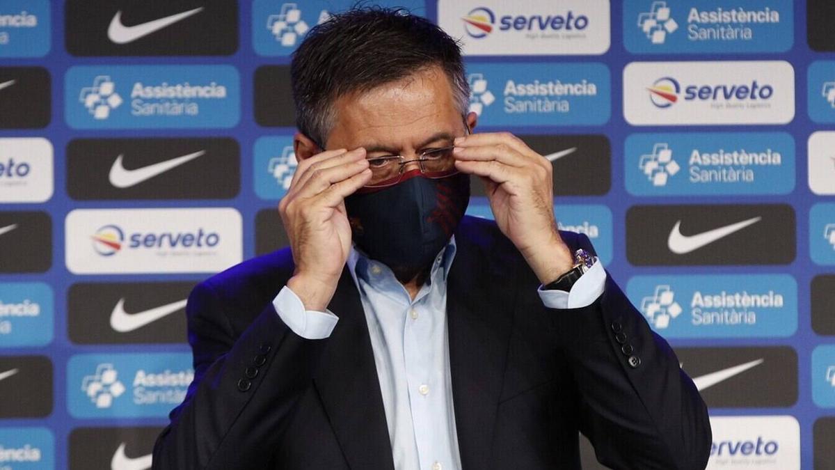 Josep Maria Bartomeu steht beim FC Barcelona in der Kritik Josep Maria Bartomeu steht beim FC Barcelona in der Kritik