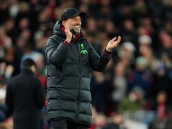 Liverpool-Coach Jürgen Klopp ist auch ohne Tabellenführung zufrieden