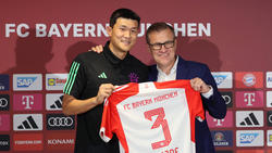 Min-jae Kim (l.) ist der neue Abwehrstar des FC Bayern
