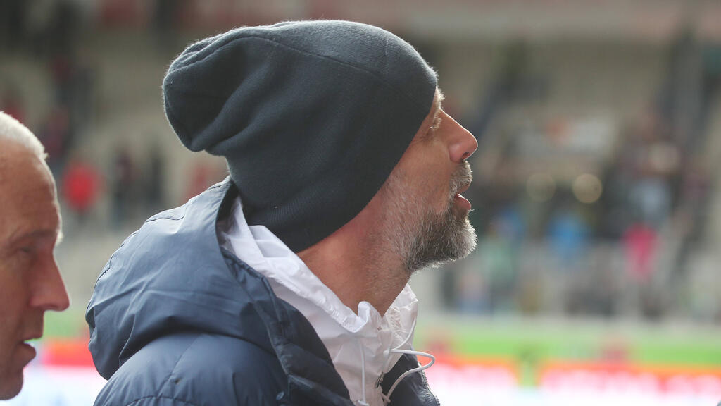 Leipzigs Trainer Marco Rose durfte die Partie nicht an der Seitenlinie verfolgen