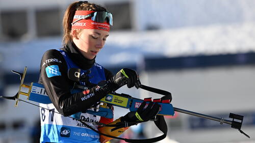 Alma Siegismund und die deutsche Biathlon-Staffel liefen zu Gold